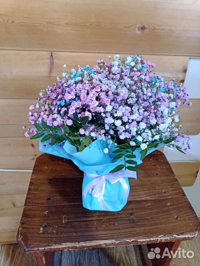 Гипсофила букет цветы