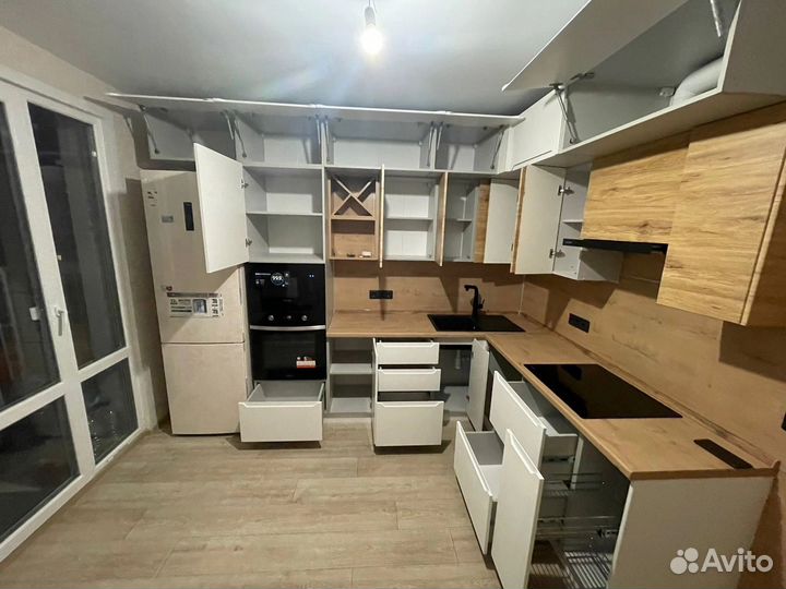 Угловая кухня как в IKEA