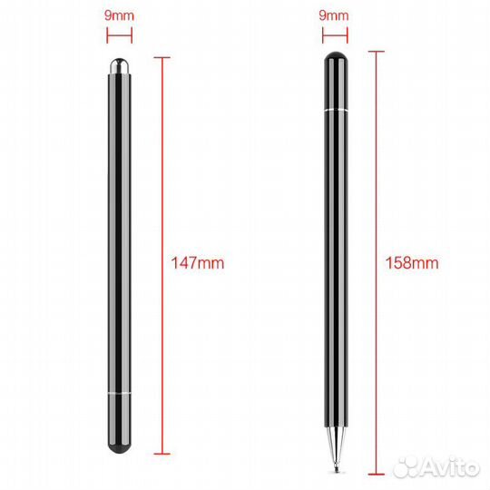 Стилус для сенсорных экранов Орбита OT-SMH23 Сереб