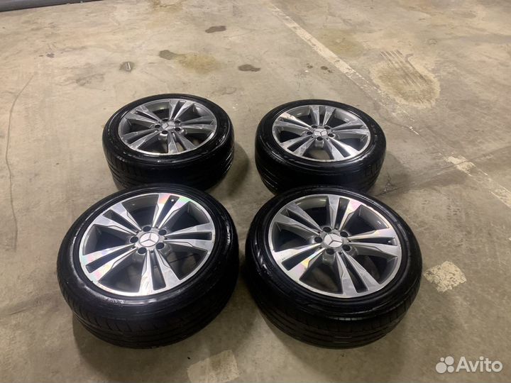 Колеса в сборе 245/45/18 мерседес w212/207/218/204