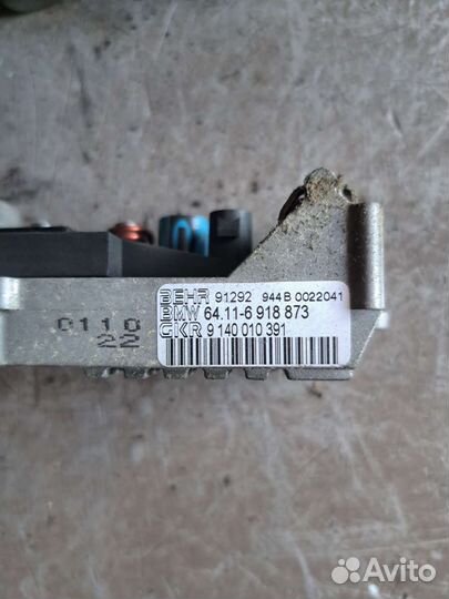 Резистор печки на BMW E65 E66