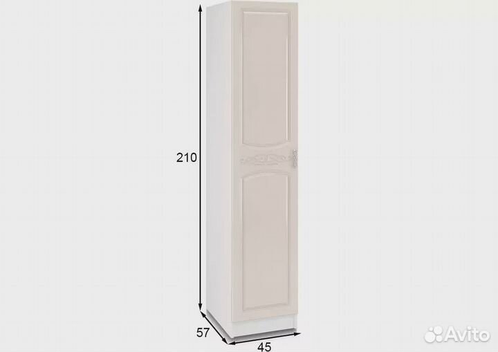 Шкаф-пенал Венеция быстрая доставка