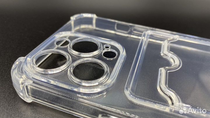 Чехол на iPhone 13 Pro с кармашком