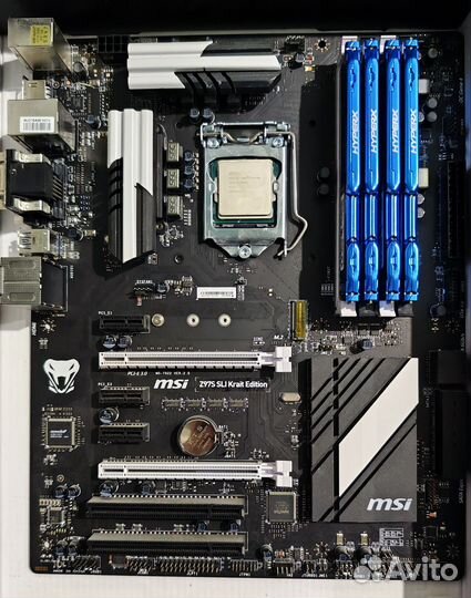 Комплект материнская плата с процессором i7 4770k