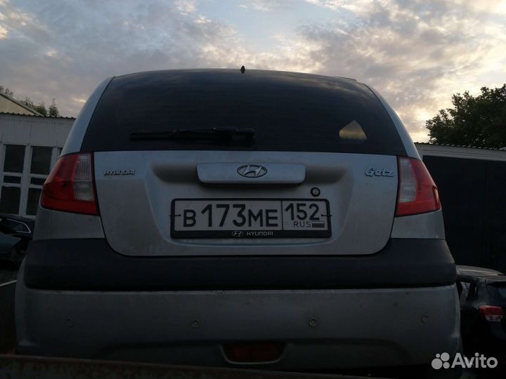 Авторазбор hyundai getz 1.1 5 мт