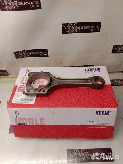 К-кт новых шатунов VW VAG 1.8 CDA BZB палец 21мм