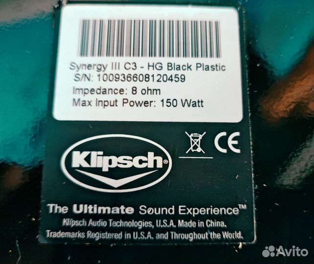 Комплект акустики klipsch Synergy lll