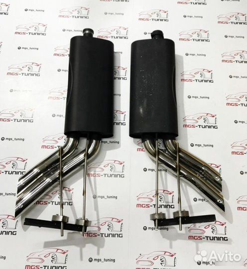 Выхлоп B Silver для Mercedes G-class 463