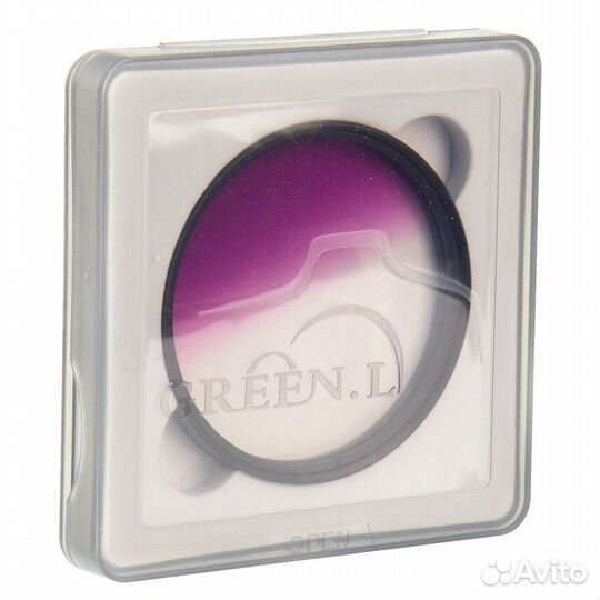 Светофильтр Green-L градиентный фиолетовый - 67mm