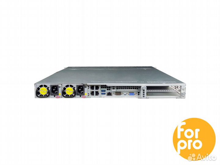 Сервер Supermicro 6018U 4LFF 2xE5-2697v3 128GB