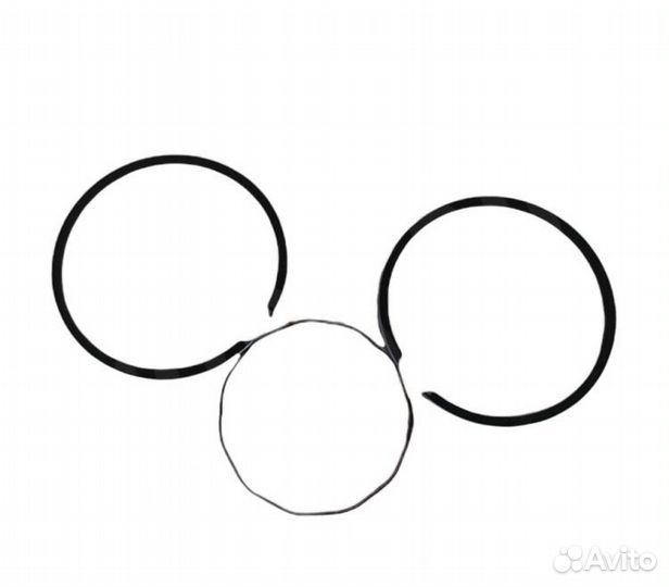 Кольца 39.00 мм скутер Honda Dio 50 (AF-18) норма