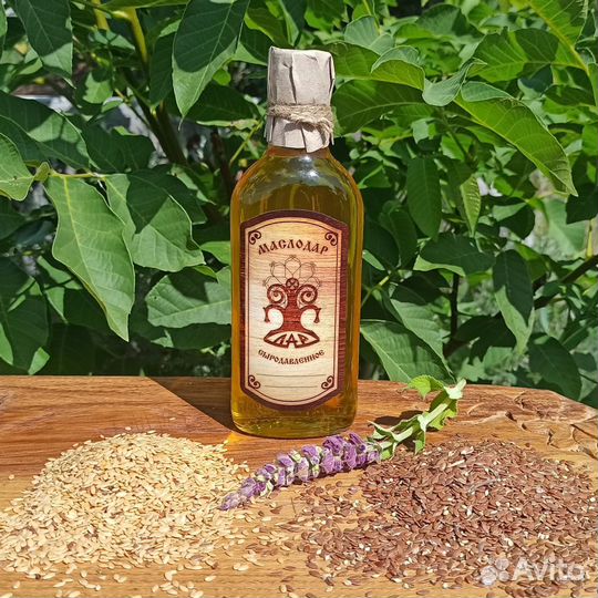 Сыродавленное льняное масло 250мл