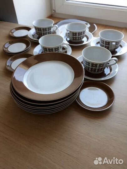 Сервиз чайный СССР 34 пред. Фирма kahla