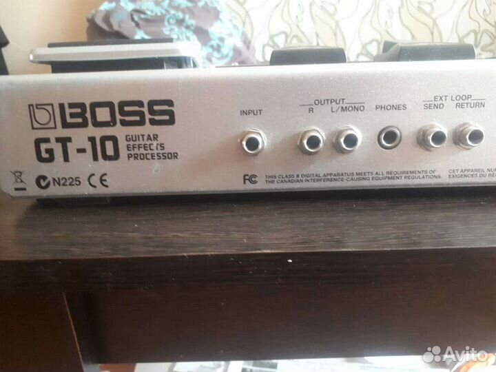 Гитарный cpu boss GT-10