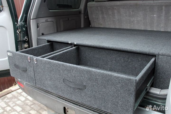 Органайзер в багажник Комфорт для Toyota Land Crui