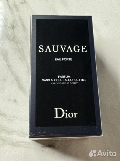 Dior Sauvage eau Forte parfum new 2024