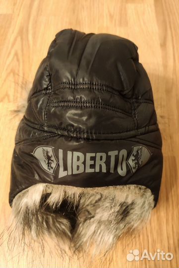 Шапка на мальчика 52-54 см (5-7 лет) Liberto