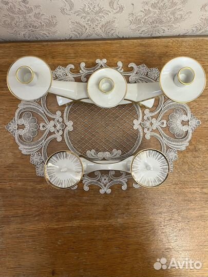 Фарфоровые подсвечники ГДР