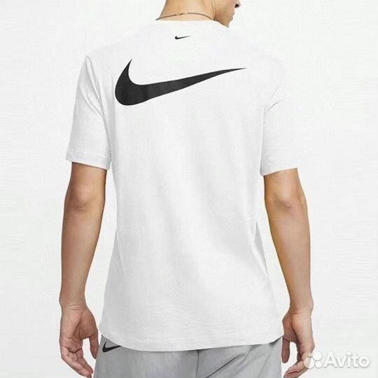 Nike Double Swoosh T-Shirt White L/XL