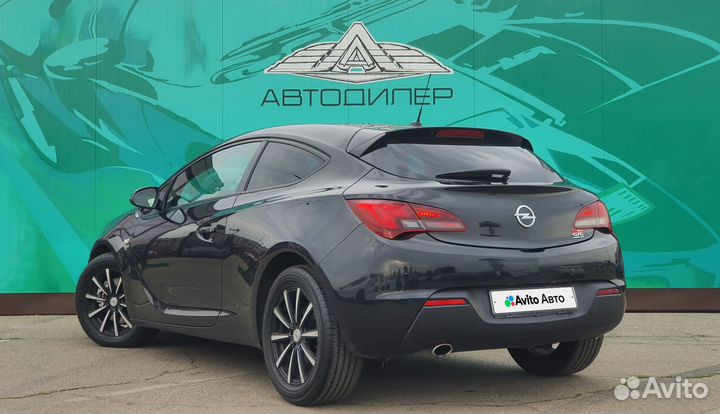 Opel Astra GTC 1.4 AT, 2012, 176 204 км