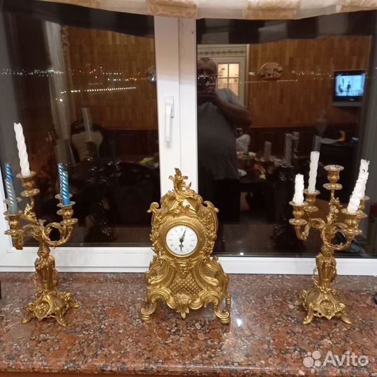 Часы каминные с боем