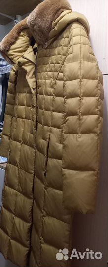 Пуховое пальто женское 44