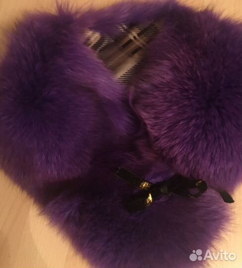 Горжет из лисы