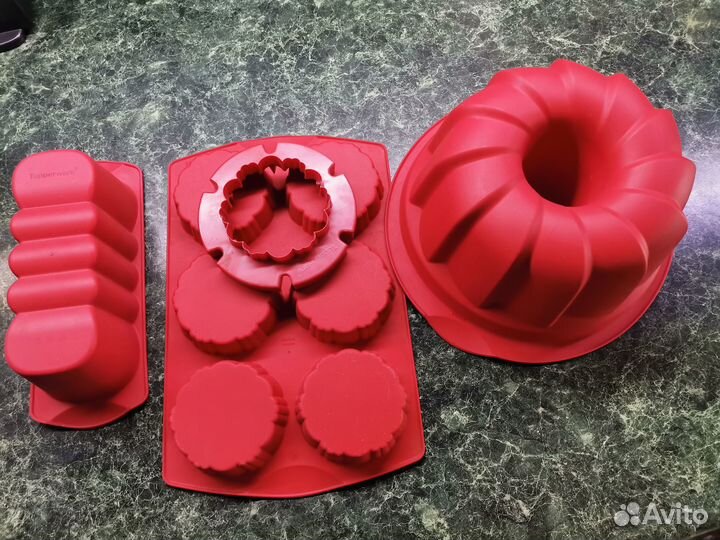 Tupperware силиконовые формы для выпечки