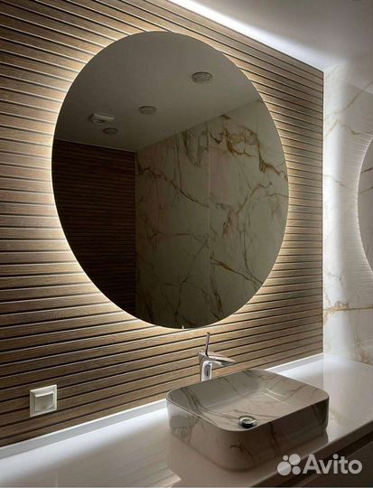 Зеркало в ванную с подсветкой