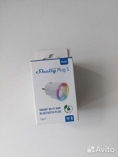 Shelly Plug S Plus (Умная вай фай блютуз розетка)