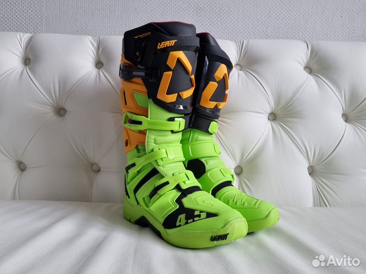 Hoвыe Мотоботы leatt 4.5 Kpocc-эндypo V23 Сitrus