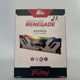 DDR5 kingston fury Renegade RGB 16GB