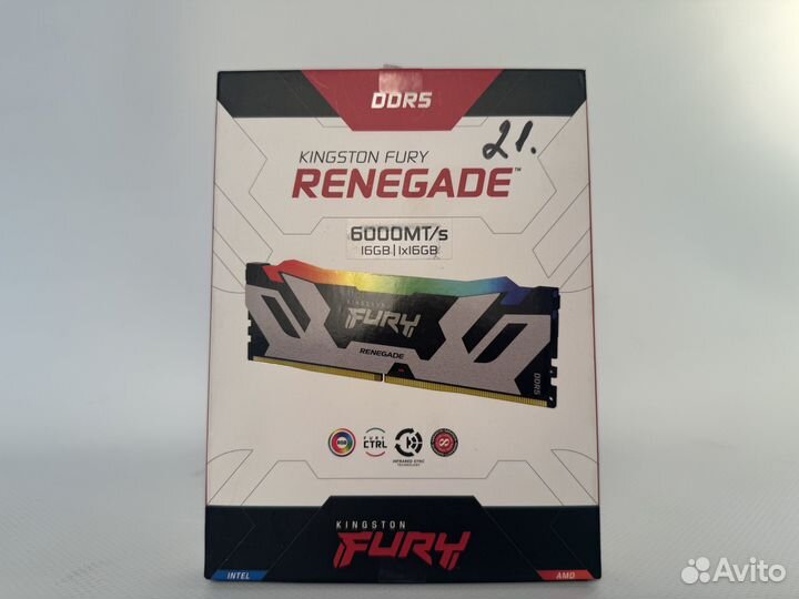DDR5 kingston fury Renegade RGB 16GB