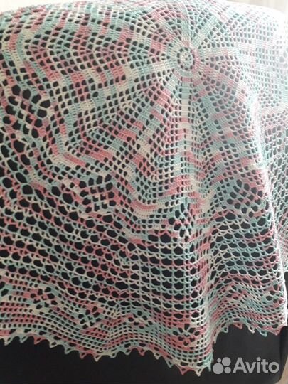 Салфетка вязанная крючком