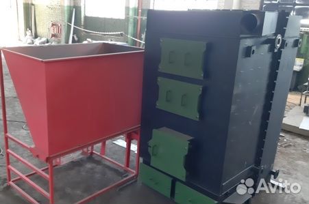 Котел на опилках щепе ку.650