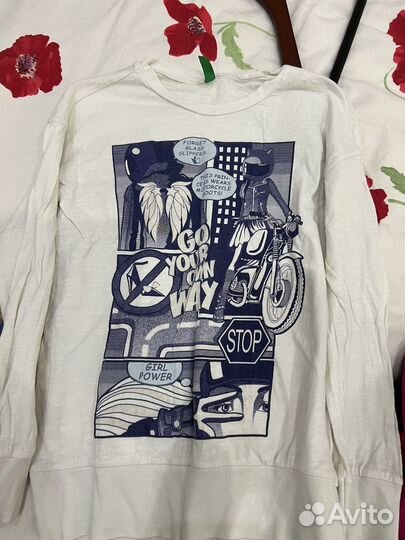 Вещи для девочки пакетом 122-134