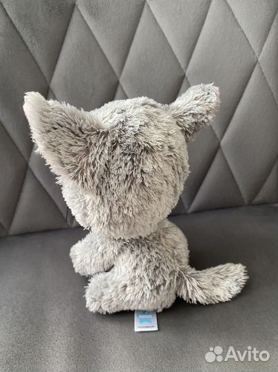 Котик плюшевый