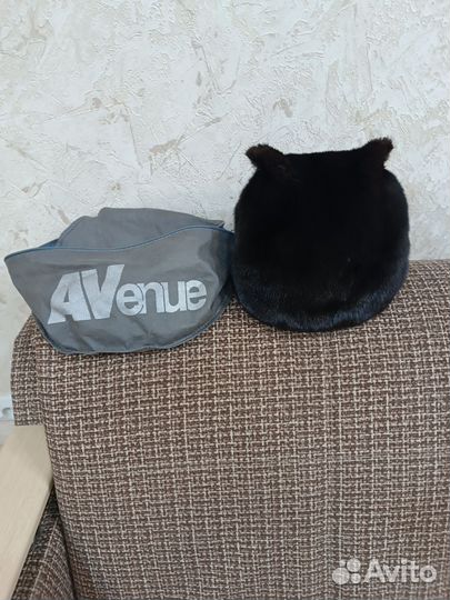 Норковая шапка женская