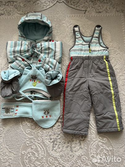 Детский зимний комбинезон Deux par Deux