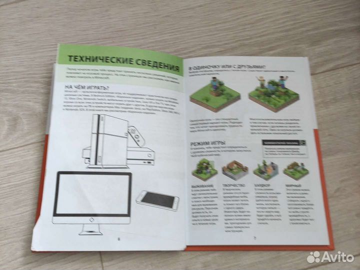 Книга майнкрафт