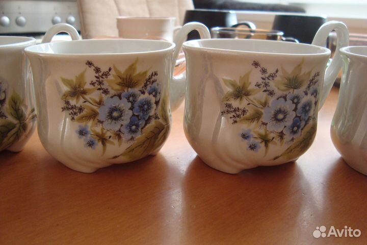 Набор Кружки фарфор СССР и другая посуда