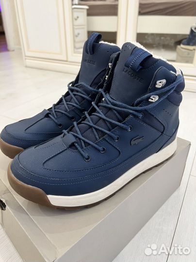 Ботинки зимние мужские Lacoste
