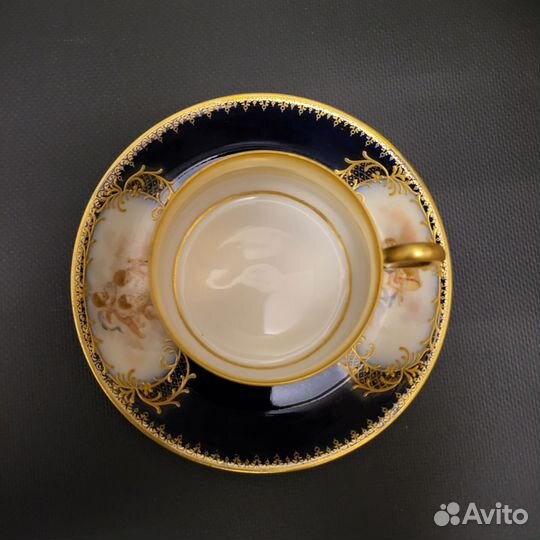 Чайная пара Братьев Корниловых 1884-1917 г