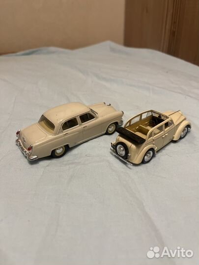 Модели 1/43 наш автопром.За обе