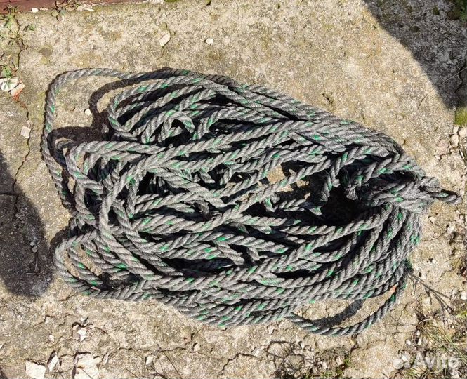 Шнур DanLine плетеный 12 мм,40 метров,тонущий