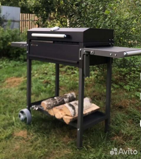 Передвижной мангал новый