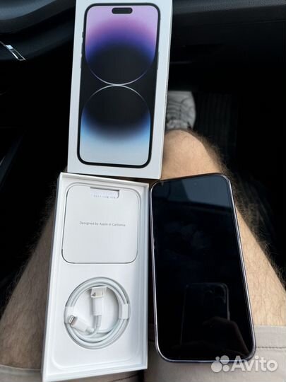 Телефон iPhone 14 pro max 256 gb deep purple 2 sim