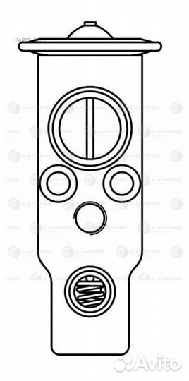 Клапан расширительный трв для а/м SsangYong Kyron