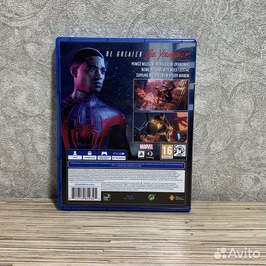 Человек Паук Майлз Моралес (Русс.яз) на PS4/PS5
