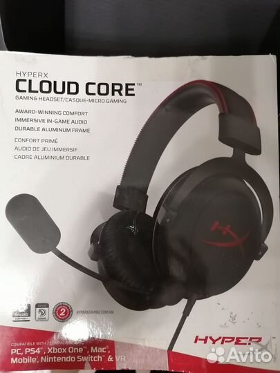 Наушники HyperX Cloud Core